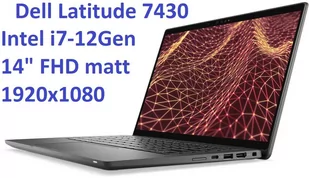 Dell Latitude 7430 i7-1265U 32GB 512SSD 14'' FHD 1920x1080 win11pro - Laptopy - miniaturka - grafika 1
