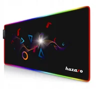 Podkładki pod mysz - Podkładka Gamingowa HUZARO RGB Design - miniaturka - grafika 1