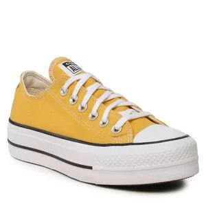 Trampki Converse - Ctas Lift Ox A03057C Thriftshop Yellow/Black/White - Trampki damskie - miniaturka - grafika 1