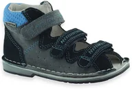 Buty dla chłopców - Kapcie profilaktyczne dla chłopca Bartek 8920060 Szare - miniaturka - grafika 1