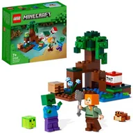 Klocki - LEGO Minecraft Przygoda na mokradłach 21240 - miniaturka - grafika 1