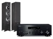 Zestawy stereo - Yamaha R-N600A (czarny) + Tesi 661 (czarny) - miniaturka - grafika 1
