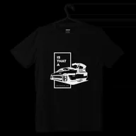 Odzież do sportów motorowych - T-shirt koszulka IS THAT A SUPRA JDM czarna-4XL - miniaturka - grafika 1