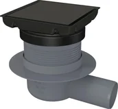 Odpływy liniowe - Odpływ punktowy odwracalny Deante nero KOS_N01D - miniaturka - grafika 1