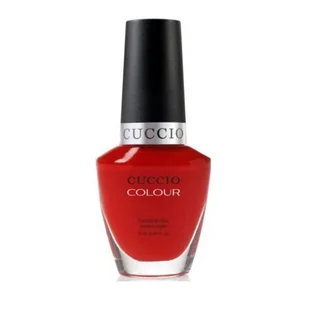 Cuccio 6149, Klasyczny kremowo-czerwony lakier do paznokci, A pisa my heart, 13 ml - Lakiery do paznokci - miniaturka - grafika 1