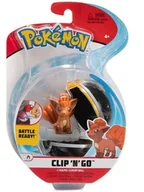 Figurki dla dzieci - POKEMON Pokemon Figurka Vulpix Clip'N'Go Poke Ball 0000045051 - miniaturka - grafika 1