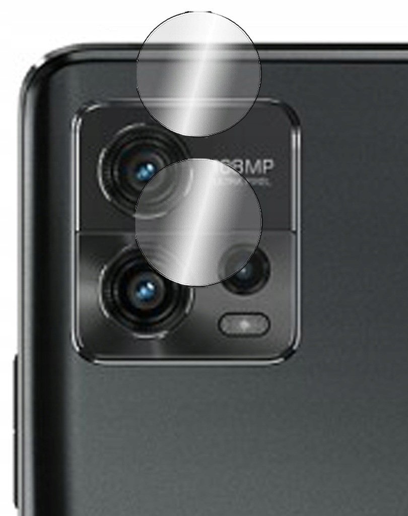 Szkło na aparat kamerę do Motorola Moto G72