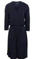 Sukienki - TOMMY HILFIGER GRANATOWA SUKIENKA CASUAL M 3_3 - miniaturka - grafika 1