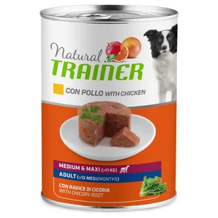 Natural Trainer Medium & Maxi Adult  - 400 g, kurczak - Mokra karma dla psów - miniaturka - grafika 1