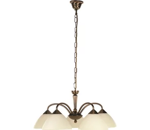 Rabalux Żyrandol klasyczna OPRAWA wisząca LAMPA art deco REGINA 8175 IP20 Patyna kremowy - Lampy sufitowe - miniaturka - grafika 2