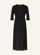 Sukienki - Armani Exchange Sukienka Z Rękawem 3/4 schwarz - miniaturka - grafika 1
