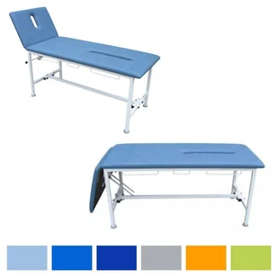 Stacjonarna 2-sekcyjna kozetka rehabilitacyjna - SUMER KR - Stoły i łóżka do masażu - miniaturka - grafika 1