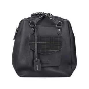 RIEKER H1036-00 black, plecak/torebka damska - Rieker - Torebki damskie - miniaturka - grafika 1