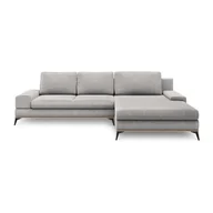 Narożniki - Jasnoszary rozkładany narożnik Windsor & Co Sofas Planet, prawostronny - miniaturka - grafika 1