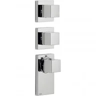 Akcesoria hydrauliczne - Tres 20625399 20625399 ESPACIO Bateria termostatyczna podtynkowa BLOCK - miniaturka - grafika 1