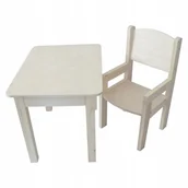 Zestawy mebli dla dzieci - STOLIK 37/50 + KRZESEŁKO NIEMOWLAK PEŁNE Z PODŁOKIETNIKIEM NOWOŚĆ !!! - miniaturka - grafika 1