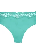 Majtki damskie - Hunkemöller Figi z wysokim stanem Diva Zielony - miniaturka - grafika 1