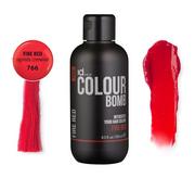 Farby do włosów i szampony koloryzujące - Colour Bomb - Ognista Czerwień 250ml 766 - Odżywka koloryzująca z keratyną i wit.B5 - miniaturka - grafika 1