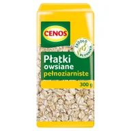 Płatki śniadaniowe i musli - Cenos Płatki owsiane pełnoziarniste 300 g - miniaturka - grafika 1