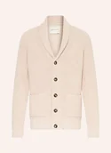 Swetry męskie - Gant Kardigan beige - GANT - miniaturka - grafika 1