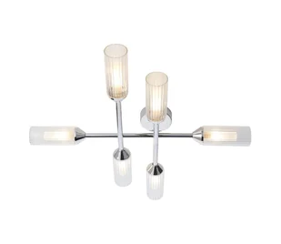 Endon 95045 - Żyrandol łazienkowy natynkowy NATORI 6xG9/3W/230V IP44 chrom błyszczący - Lampy sufitowe - miniaturka - grafika 1