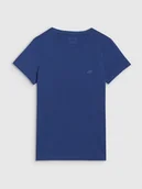 Bluzki damskie - Koszulka Damska 4F T-shirt Bluzka Bawełniana Okrągły Dekolt F2255-031S-M - miniaturka - grafika 1