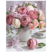 Malowanie po numerach - Norimpex Diamentowa mozaika Bukiet 6538 - miniaturka - grafika 1