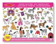 Przybory szkolne - Melissa&Doug Naklejki dla dziewczynek 000772142472 - miniaturka - grafika 1