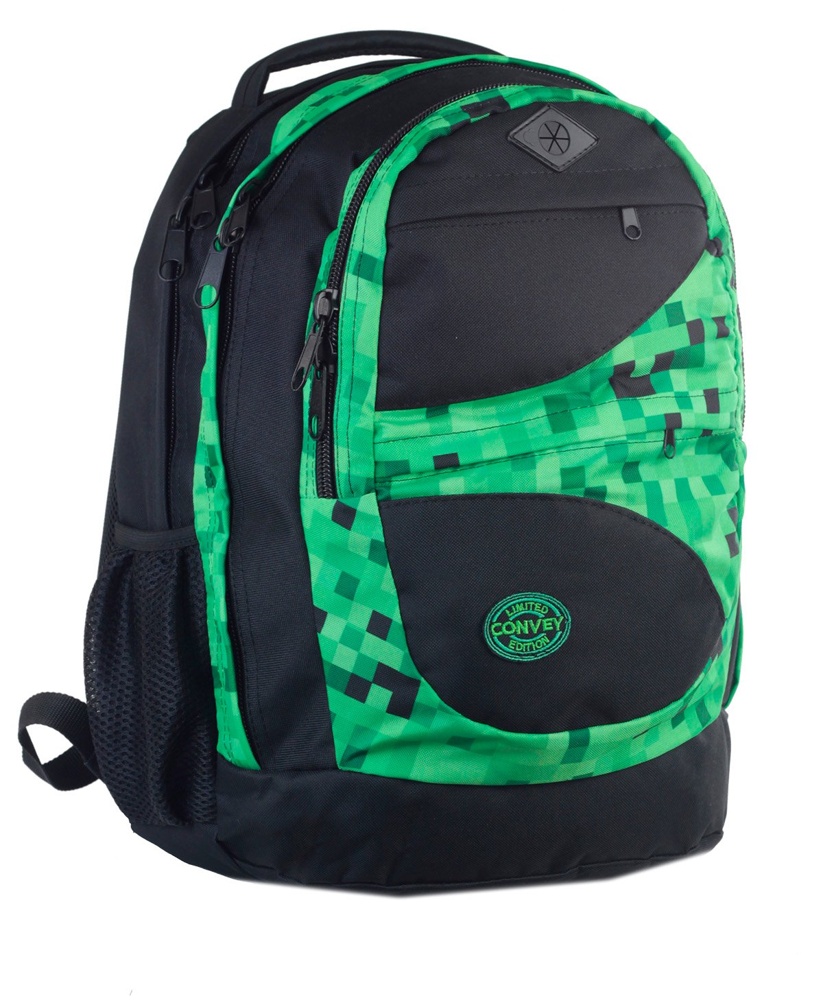 Plecak szkolny duży 35l 3 komory usztywnione plecy Produkt Polski Convey