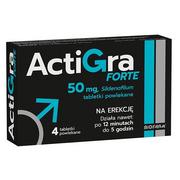 Suplementy erotyczne - Actigra Forte 50mg x4 tabletki - miniaturka - grafika 1