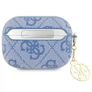 Guess GUAP2G4GSMB AirPods Pro 2 cover niebieski/blue 4G Charm Collection - Akcesoria do słuchawek - miniaturka - grafika 2