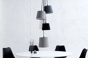 Invicta Interior Lampa sufitowa Livello 5 braun beige i-37742 - Lampy sufitowe - miniaturka - grafika 1