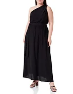 Sukienki - PINKO Damska sukienka Agave marokańska z krepy luźna sukienka wieczorowa, Z99_czarna limuzyna, 32, Z99_czarna limuzyna, 38 - miniaturka - grafika 1