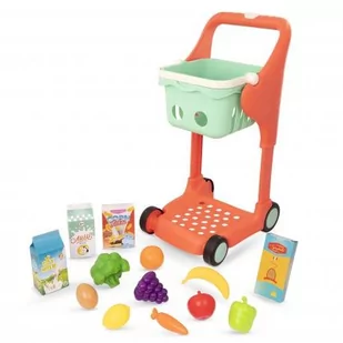 B.Toys, zabawka edukacyjna Muzyczny wózek zakupowy z koszykiem i akcesoriami - Zabawy w naśladowanie dorosłych - miniaturka - grafika 1