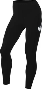 Nike Legginsy Fast 7/8 ze średnim stanem dla kobiet, czarne, HV8555-010, S - Legginsy - miniaturka - grafika 1