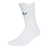 Skarpetki męskie - Skarpetki adidas Tennis Originals Crew Socks 1 Pair White / Green XL - miniaturka - grafika 1