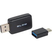 Złącza, przejściówki, adaptery - Adapter samochodowy BLOW mini PRO Bezprzewodowy Android Auto CarPlay - miniaturka - grafika 1