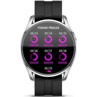 Smartwatch - Aligator Watch Pro X AW07SR Czarny - miniaturka - grafika 1