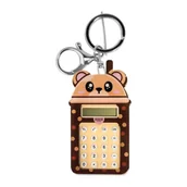 Breloczki dla dzieci - Brelok kalkulator akrylowy miś - MCD - miniaturka - grafika 1