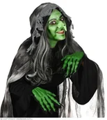 Dodatki do strojów karnawałowych - Widmann Rękawiczki "Czarownica" WI8405W - miniaturka - grafika 1