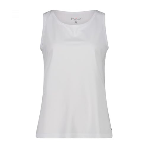 CMP - Kobiety Tank tank top, biały-szary, 40