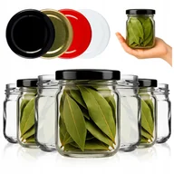 Pojemniki kuchenne - ZESTAW 100 szt SŁOIKI SZKLANY 130 ml SŁOICZKI na DŻEM MIÓD PRZYPRAWY - miniaturka - grafika 1