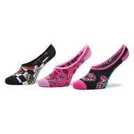Skarpetki dla dzieci - Zestaw 3 par stopek dziecięcych Vans Love Canoodle VN0007AUBRK1 Cyclamen/Black - miniaturka - grafika 1