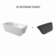 Wanny - Wanna wolnostojąca akrylowa Deante Anemon 150x72 + zagłówek - miniaturka - grafika 1