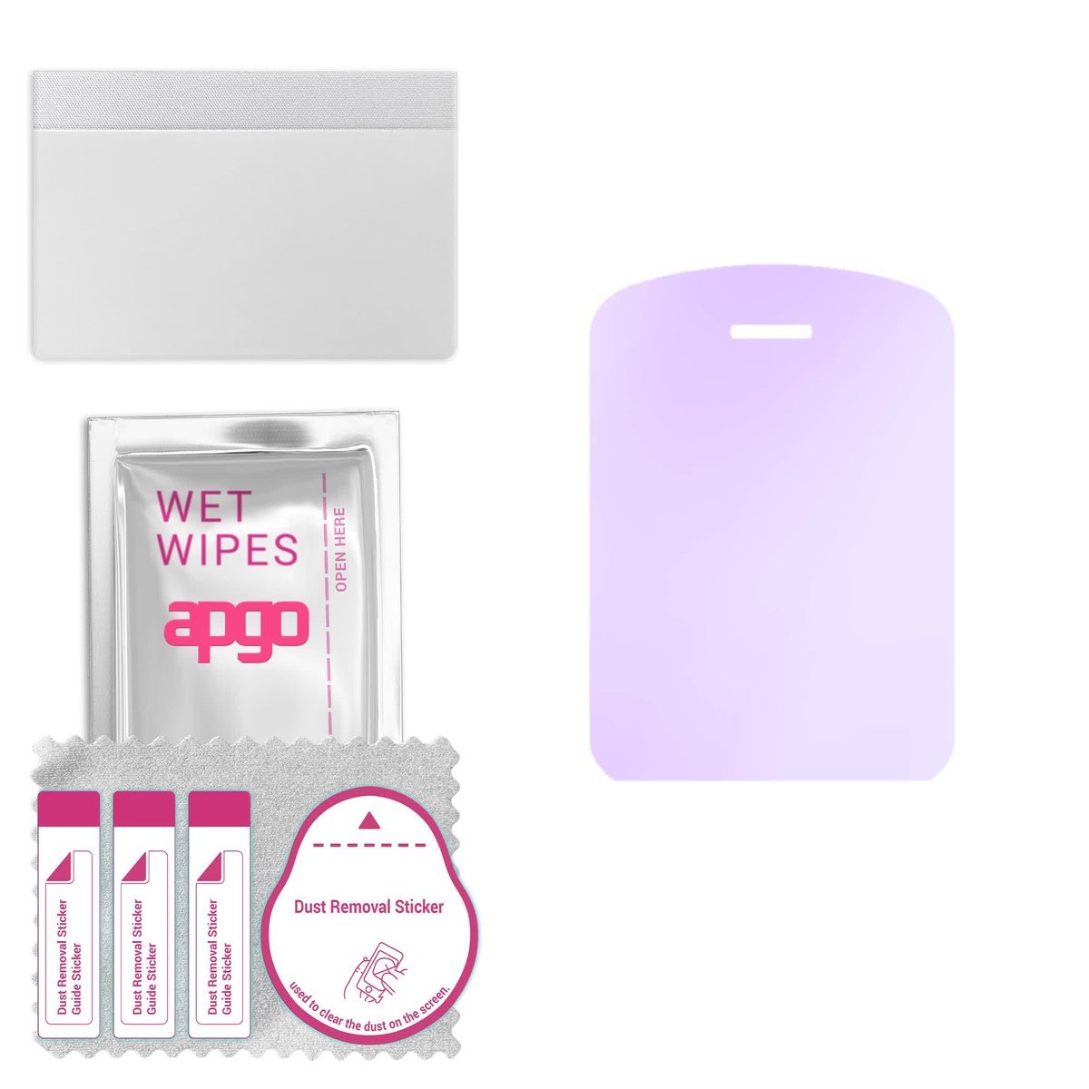 Szkło ochronne na ekran Hybrydowe 9H z filtrem ANTI-BLUE zamiennik hartowanego do Maxcom Classic MM718L - apgo hybrid ANTI-BLUE Flexible Hybrid...