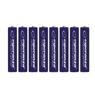 Baterie i akcesoria - EZB104 Esperanza baterie alkaliczne aaa 8szt - miniaturka - grafika 1