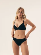 Majtki damskie - Majtki figi Lacteem Bloovii czarny L - miniaturka - grafika 1