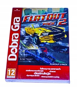 Techland Dobra Gra Flatout 2 Pack - Powieści - miniaturka - grafika 1