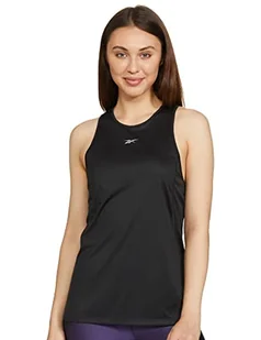 Reebok Damska koszulka WOR Run Speedwick, czarna, S - Koszulki i topy damskie - miniaturka - grafika 1