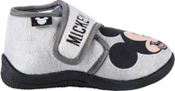 Buty dla dziewczynek - Kapcie dziecięce 3D Myszka Miki jasnoszare - 24 - miniaturka - grafika 1
